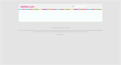 Desktop Screenshot of distilled.com