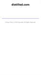 Mobile Screenshot of distilled.com